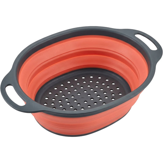Artpace Collapsible Vegetable Washing Colander 29 cm Coral - Product view